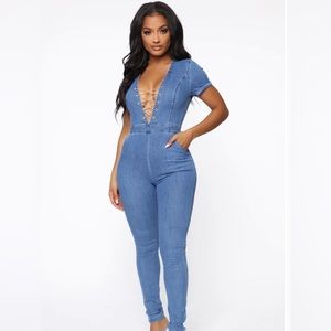 Denim Jumpsuit